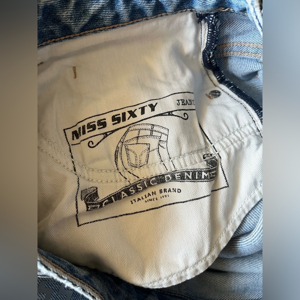 MISS SIXTY Everyday MS3 Light Blue Distressed Jeans - Picture 14 of 16